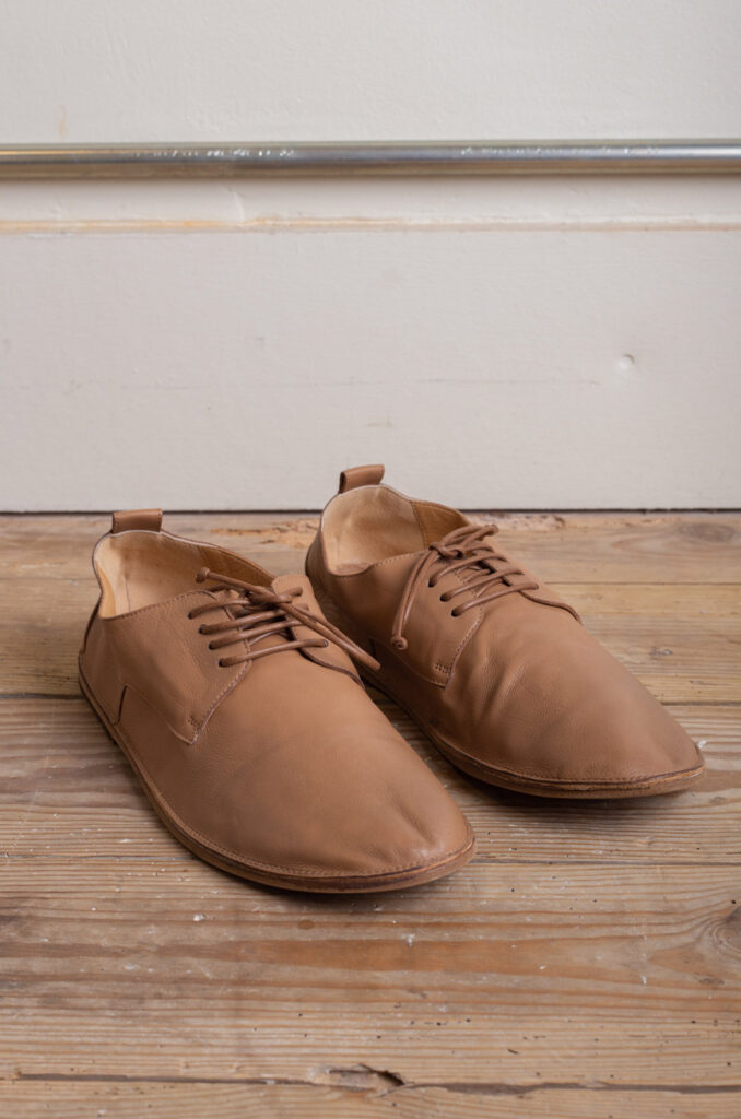 Marsell Strasacco Elastic Slippers Hazelnut Suede Loafers Size US 10 M Marsell Suede Strasacco Derby in Hazelnut Brown | Santa Fe  main image 3