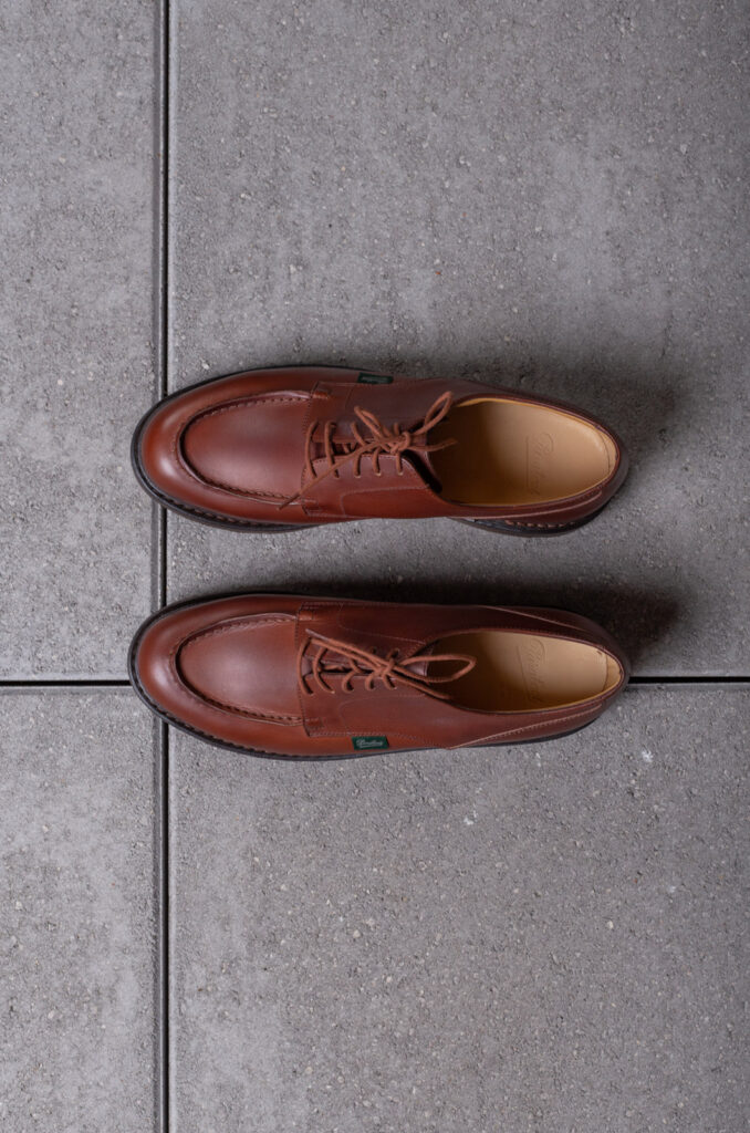 Paraboot - Chambord Tex Marron - Lis Marron - RENDEZ-VOUS STORE