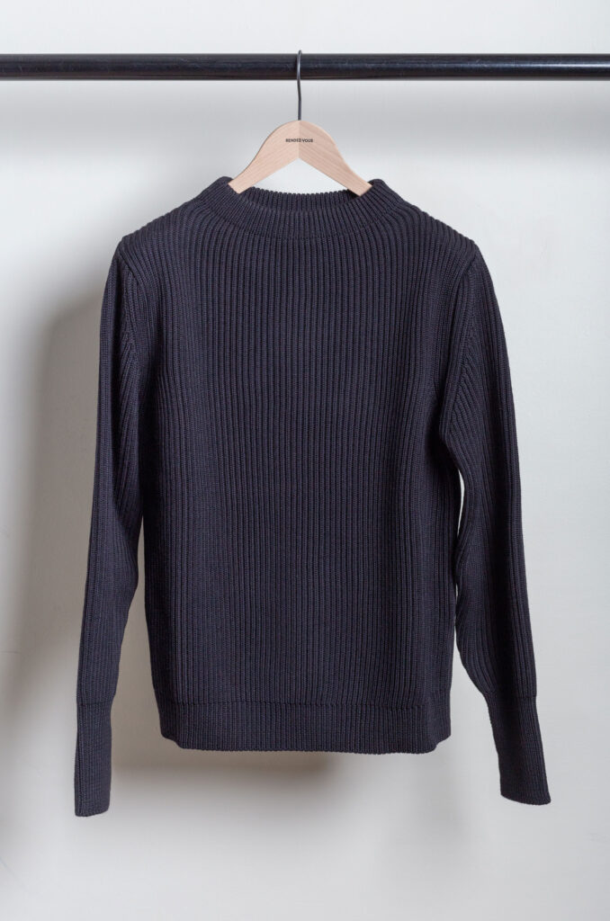 Andersen-Andersen - Navy Crewneck - Black - RENDEZ-VOUS STORE