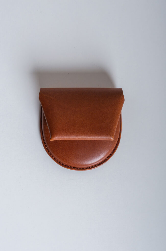 Hender Scheme COIN CASE Coin Case Leather Black Black Men's