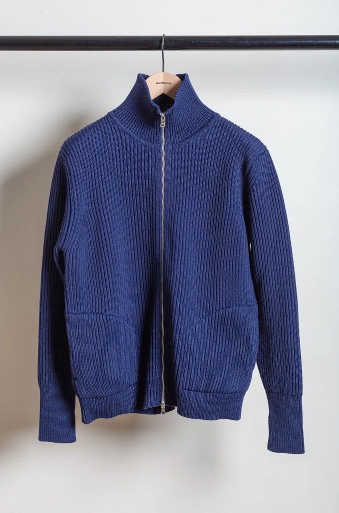 POPEYE × ANDERSEN-ANDERSEN navy_crewneck_popeye_green_392