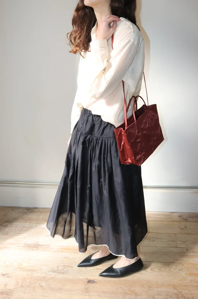 sara lanzi リネンスカート　SARA LANZI タグなし sara lanzi リネンスカート SARA LANZI タグなし - メルカリ