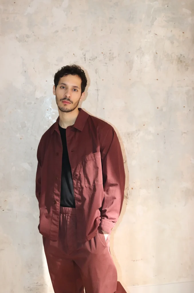 Lemaire - LS Pyjama Shirt Cocoa Bean - Rendez-Vous Store
