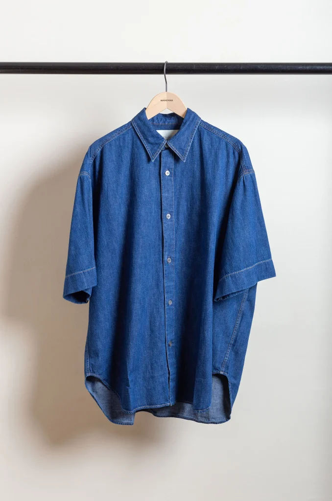 Studio Nicholson - Sorono SNM 883 Oversized Short Sleeve Shirt