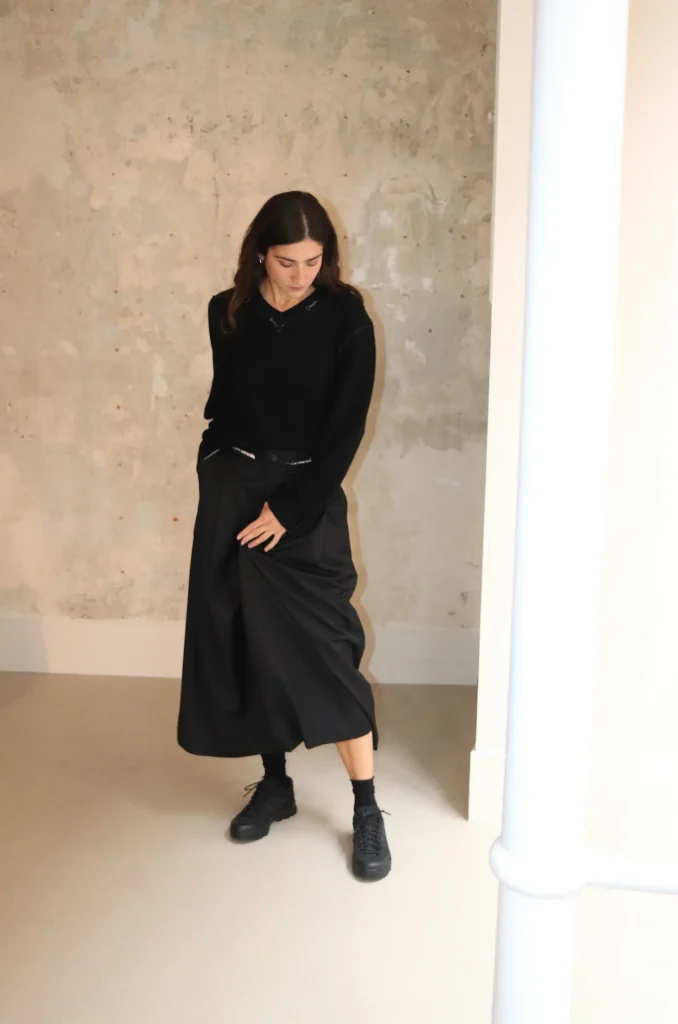 CAMIEL FORTGENS Suitpants Skirt Black