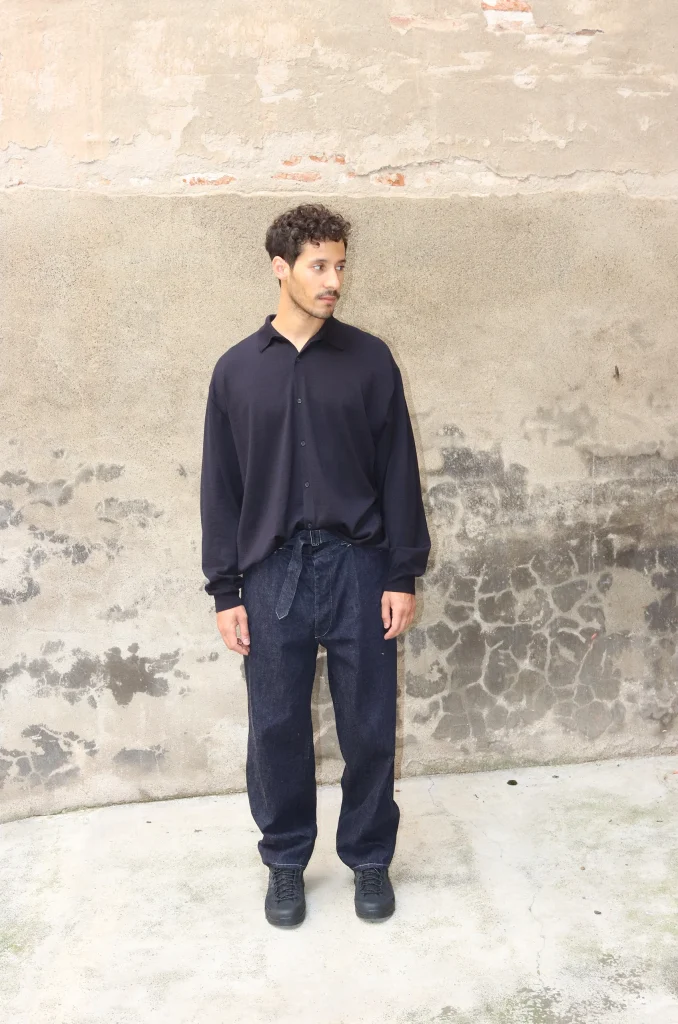 Comoli-Cardigan-A03-06025-Navy