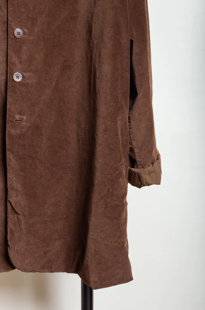 Album Di Famiglia Men Velvet Loose Blazer Coffee