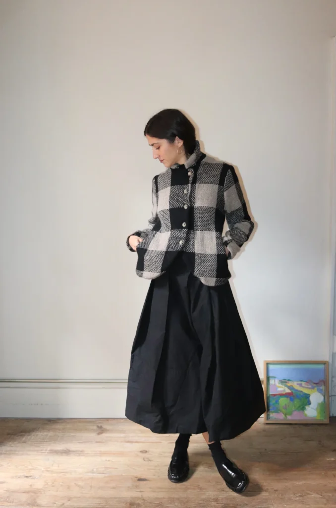 【即日発送】anu. wool check jacket anu. wool check jacket