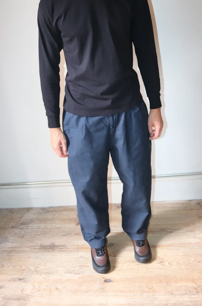 Sage De Cret - 11oz CO/LI Denim Single-Pleated Wide Pants 31