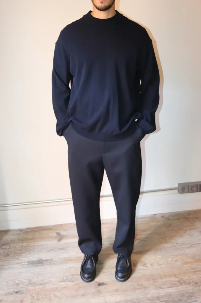 STUDIO NICHOLSON｜ROUND NECK KNITS (SOLARIS 12GG SHORT S rdv_studio_nicholson_38-1-