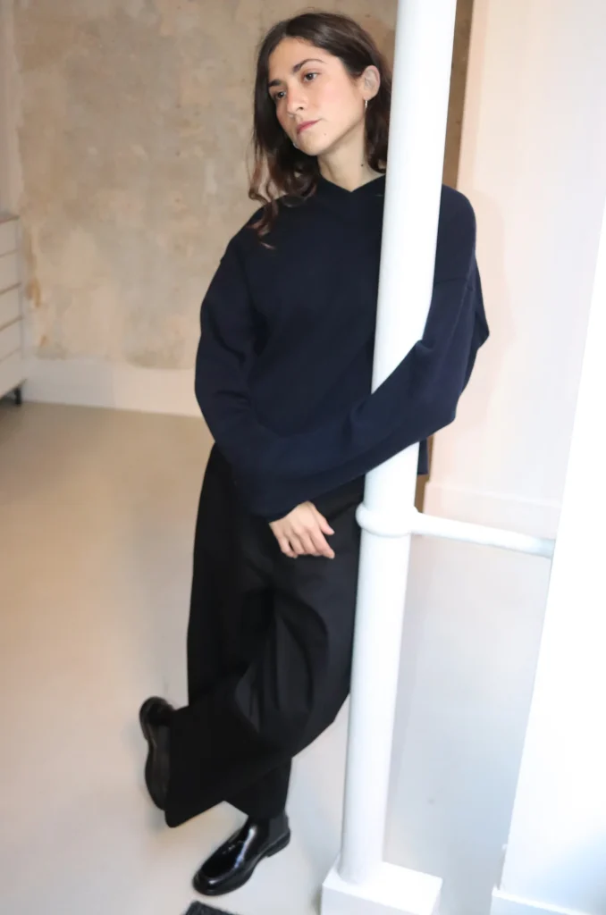 STUDIO NICHOLSON パープルニットセーター S STUDIO NICHOLSON（スタジオニコルソン）の「＜STUDIO NICHOLSON