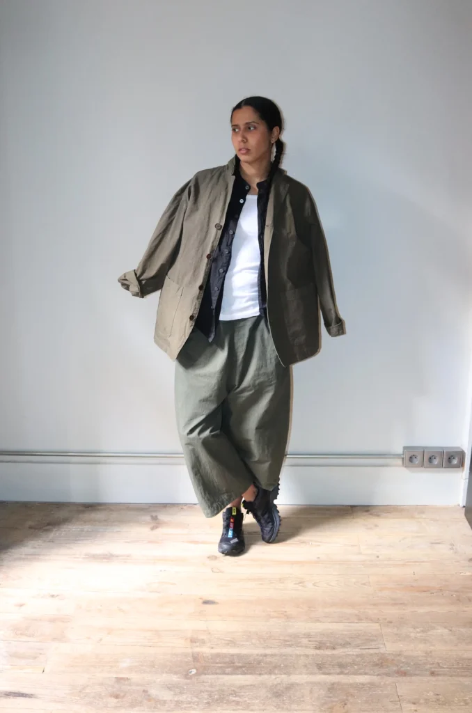 Pas De Calais C/H Tailored Coverall Jacket 13-50-3319 Khaki