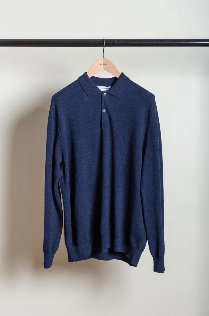 Comme Des Garçons Shirt Mens Sweater Knit Navy