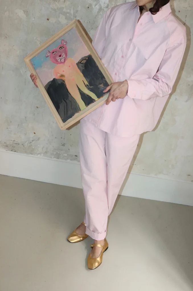 パンツ 24SS CASEY CASEY / PANTALON JUDE PANTS IMG_4207-678x1024.webp