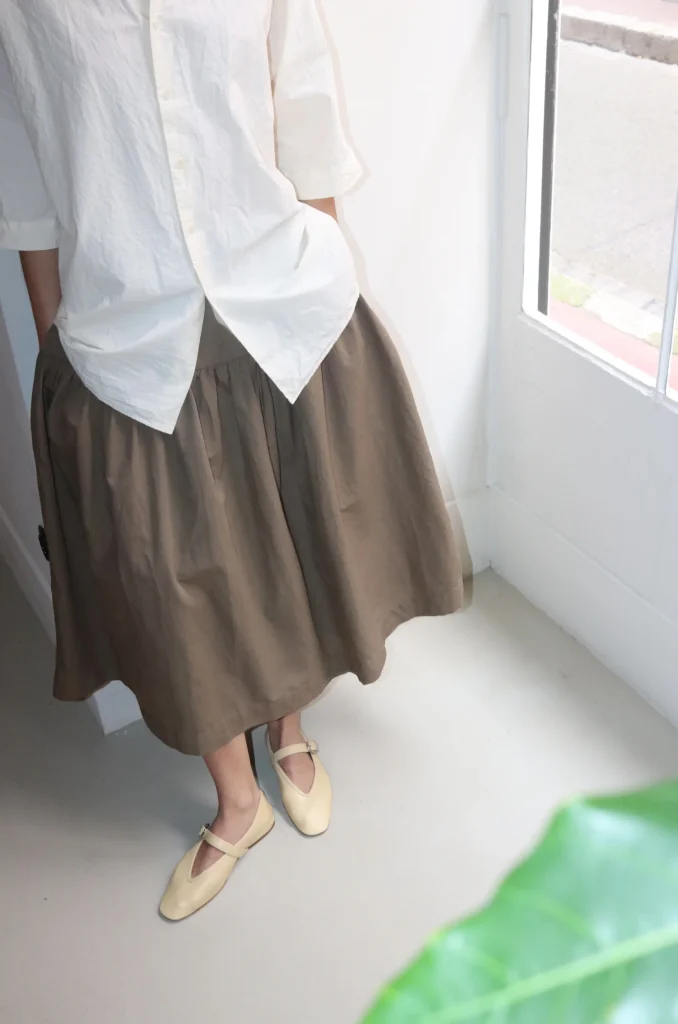 Casey Casey Upup Skirt 24FJ194 Olive