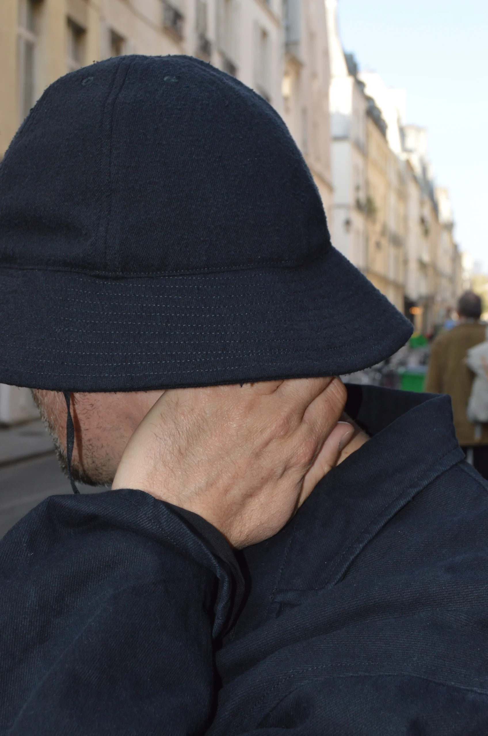 Comoli - Hat B01-07002 - Black - RENDEZ-VOUS STORE