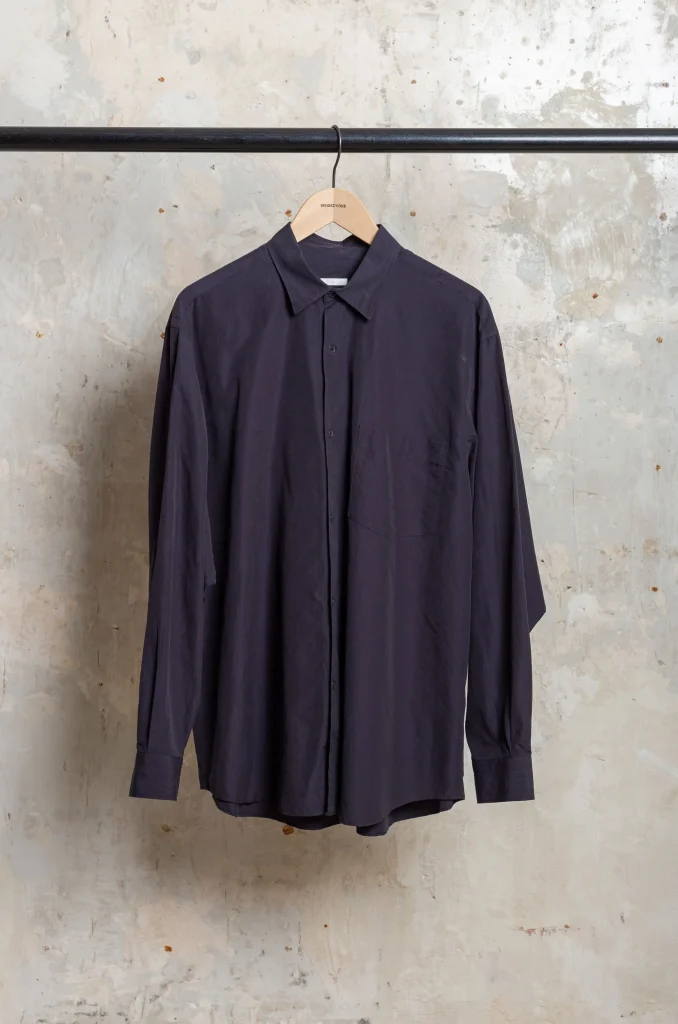 Comoli Shirt B01-02001 Navy