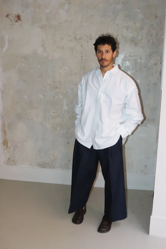 パンツ sillage hakama pants white denim pants Sillage Hakama Pants Denim One Wash