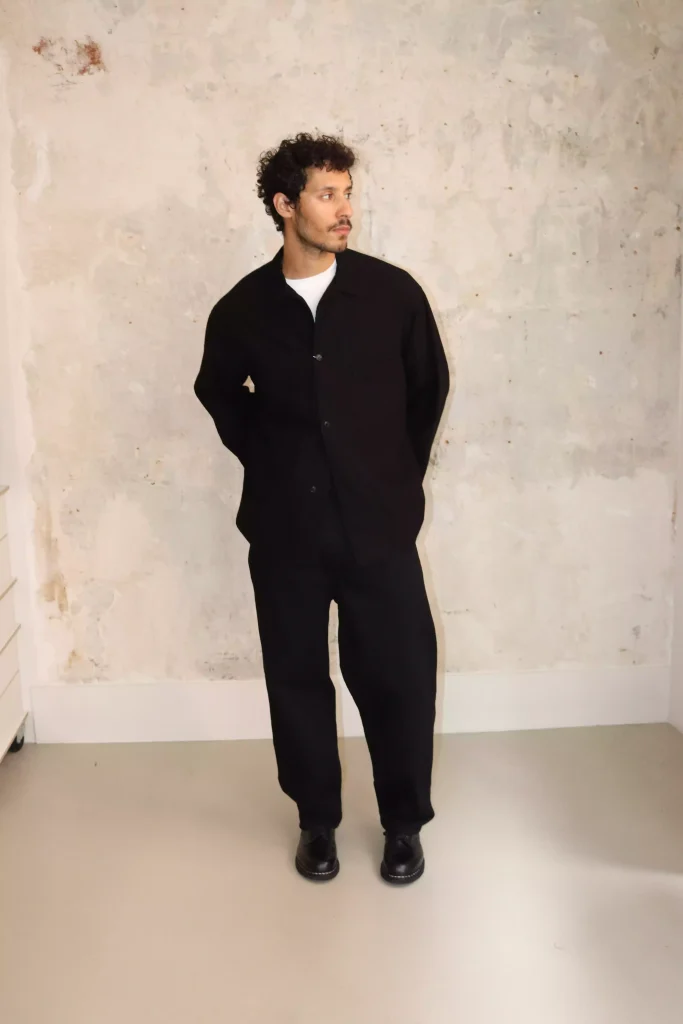 Comoli - Jacket C03-02002 Black