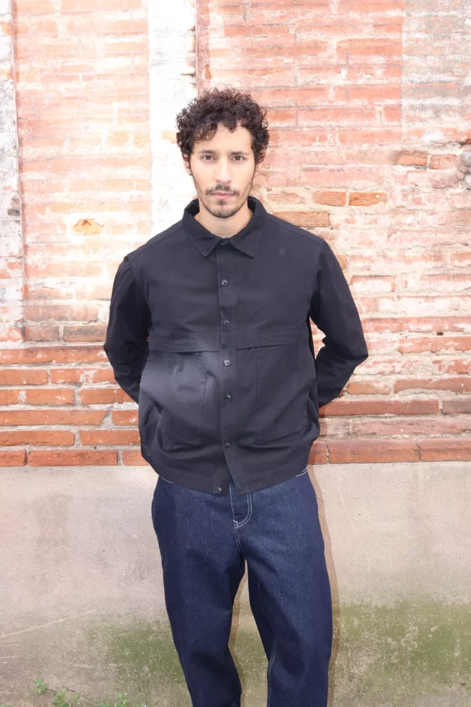 Casey Casey FABU Shirt Double Cot 25HC305 Pitch Black