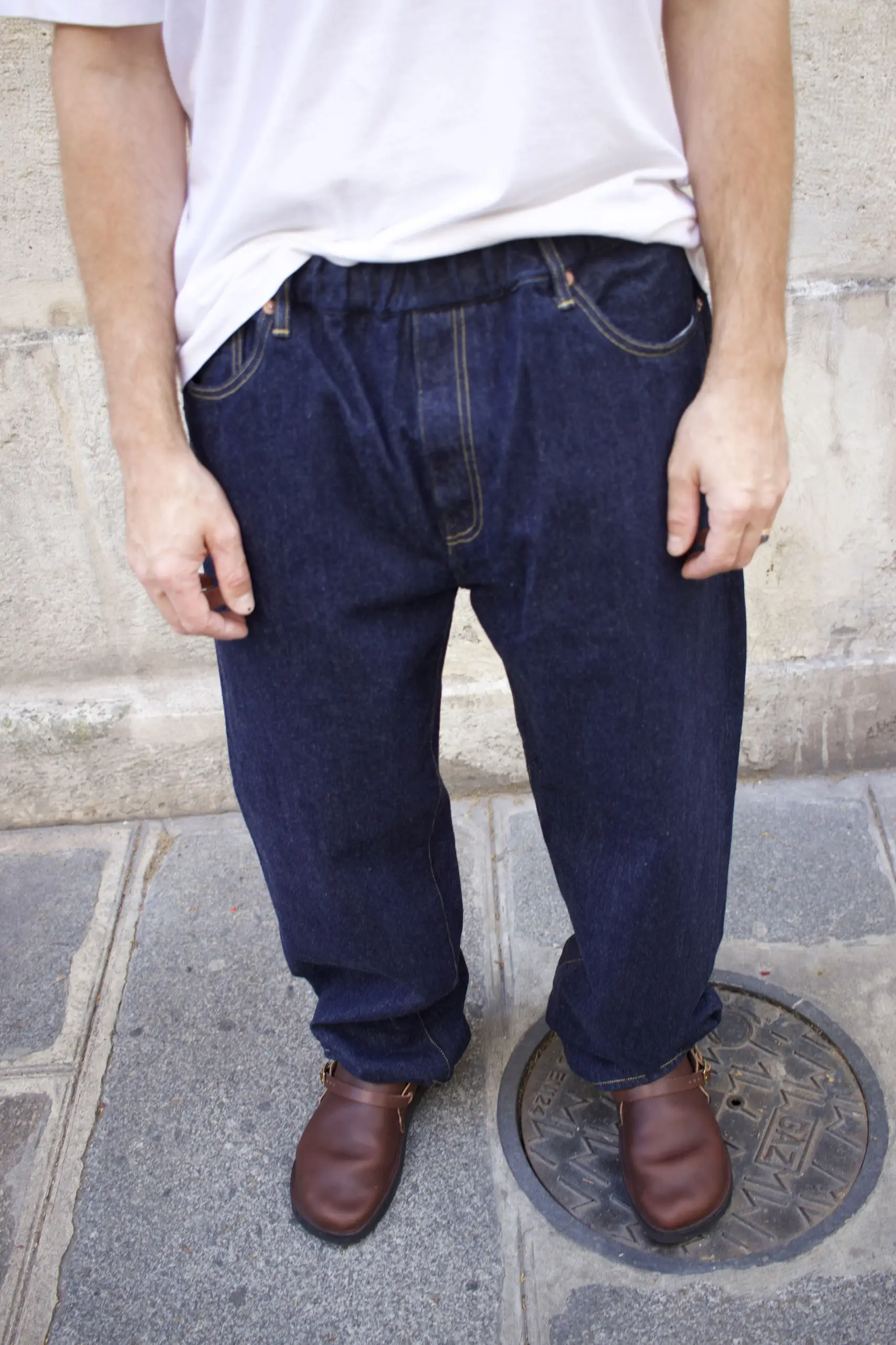 Yoko Sakamoto - 5POCKET EASY PANTS - INDIGO