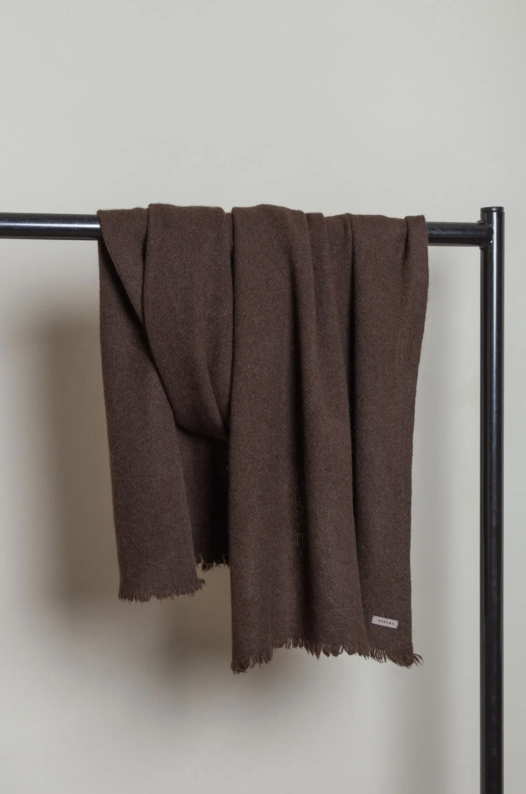 NORLHA - Nomad Net Scarf - Natural Yak Brown