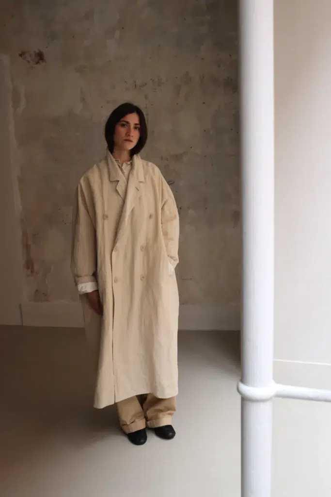 Casey Casey - FRANCIS COAT RUGGER1 26HM242 - IVORY