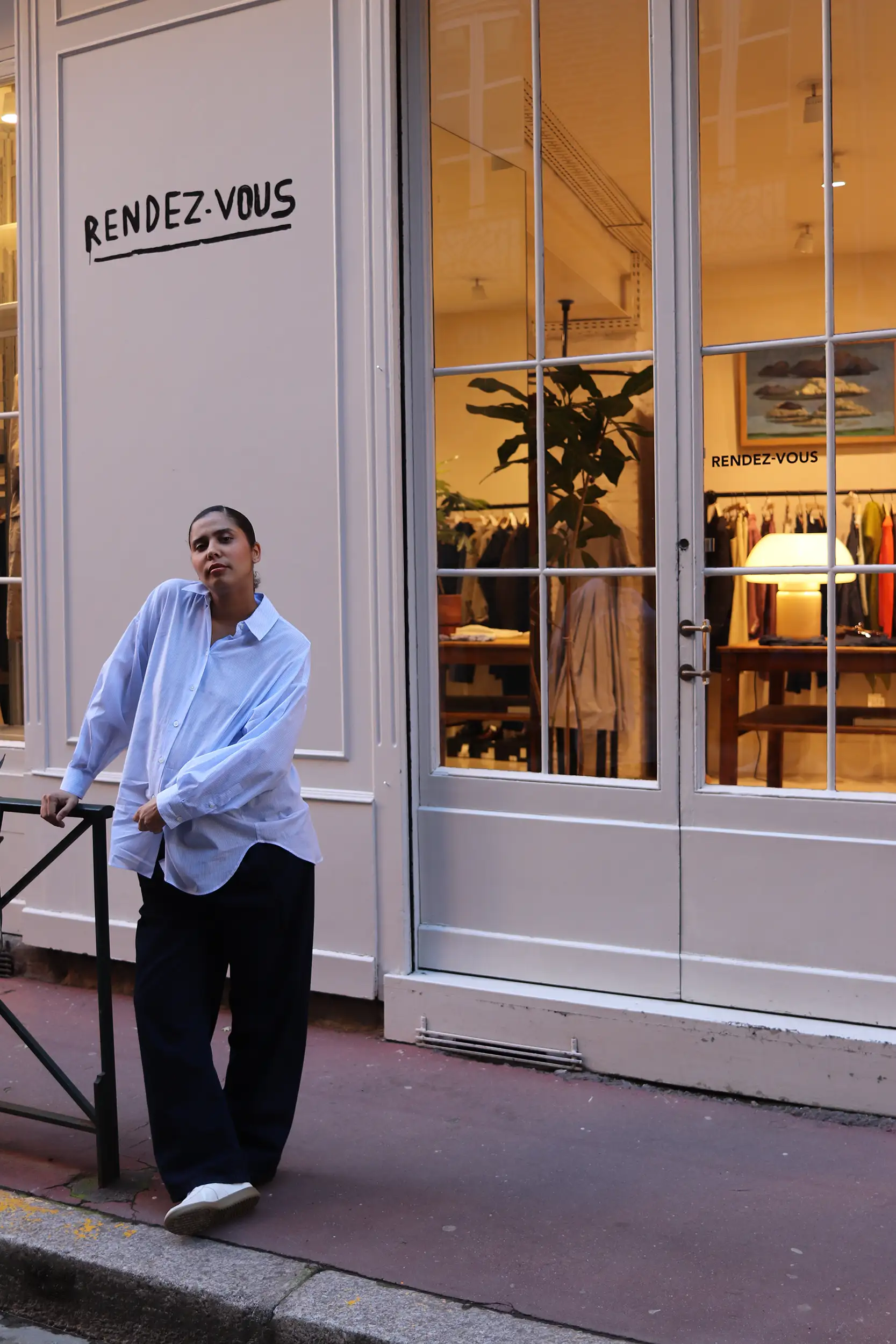 Everyday Shirts - GIORGIA 76D1622 - RIGA AZZURRA/BLUE STRIPED