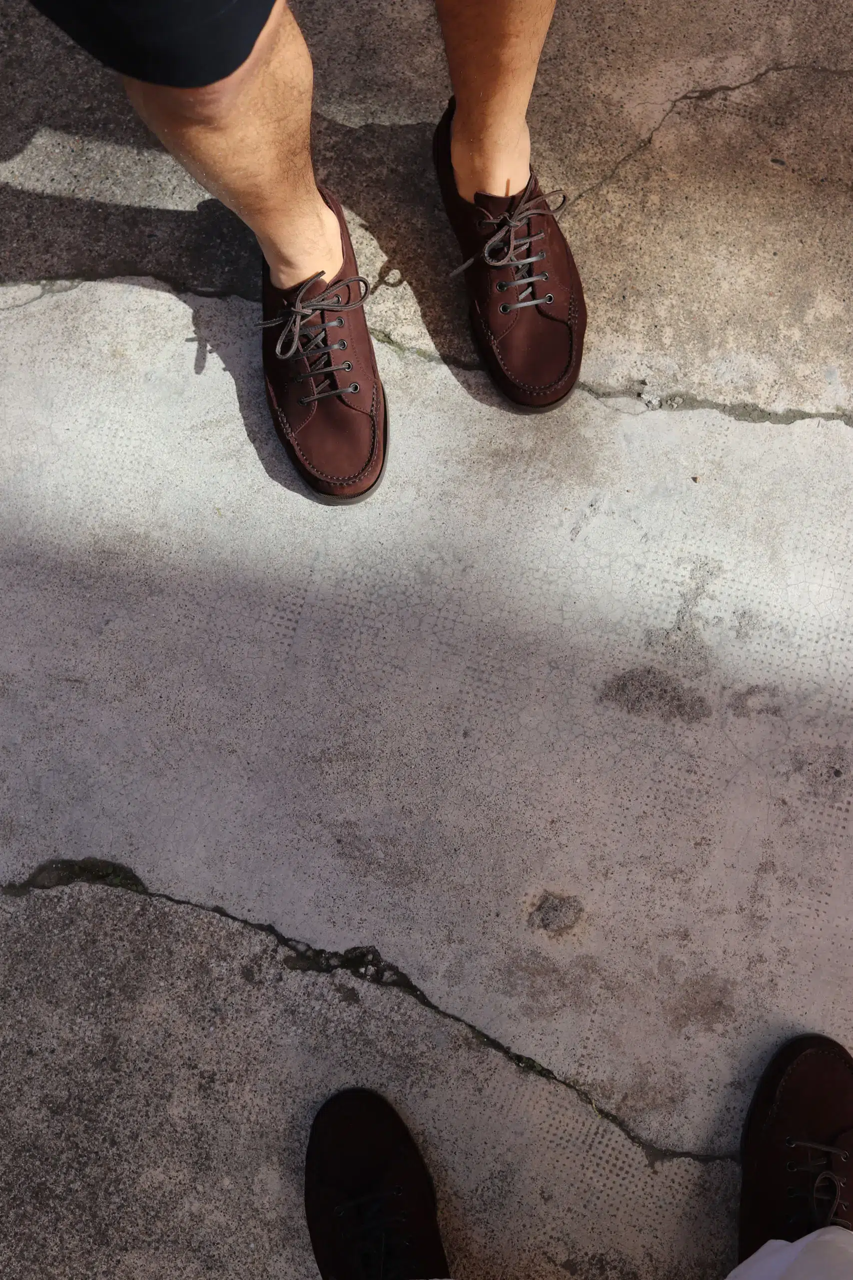 Paraboot - MALIBU/MARINE MARRON-TAURILLON - NUB CHOCOLAT