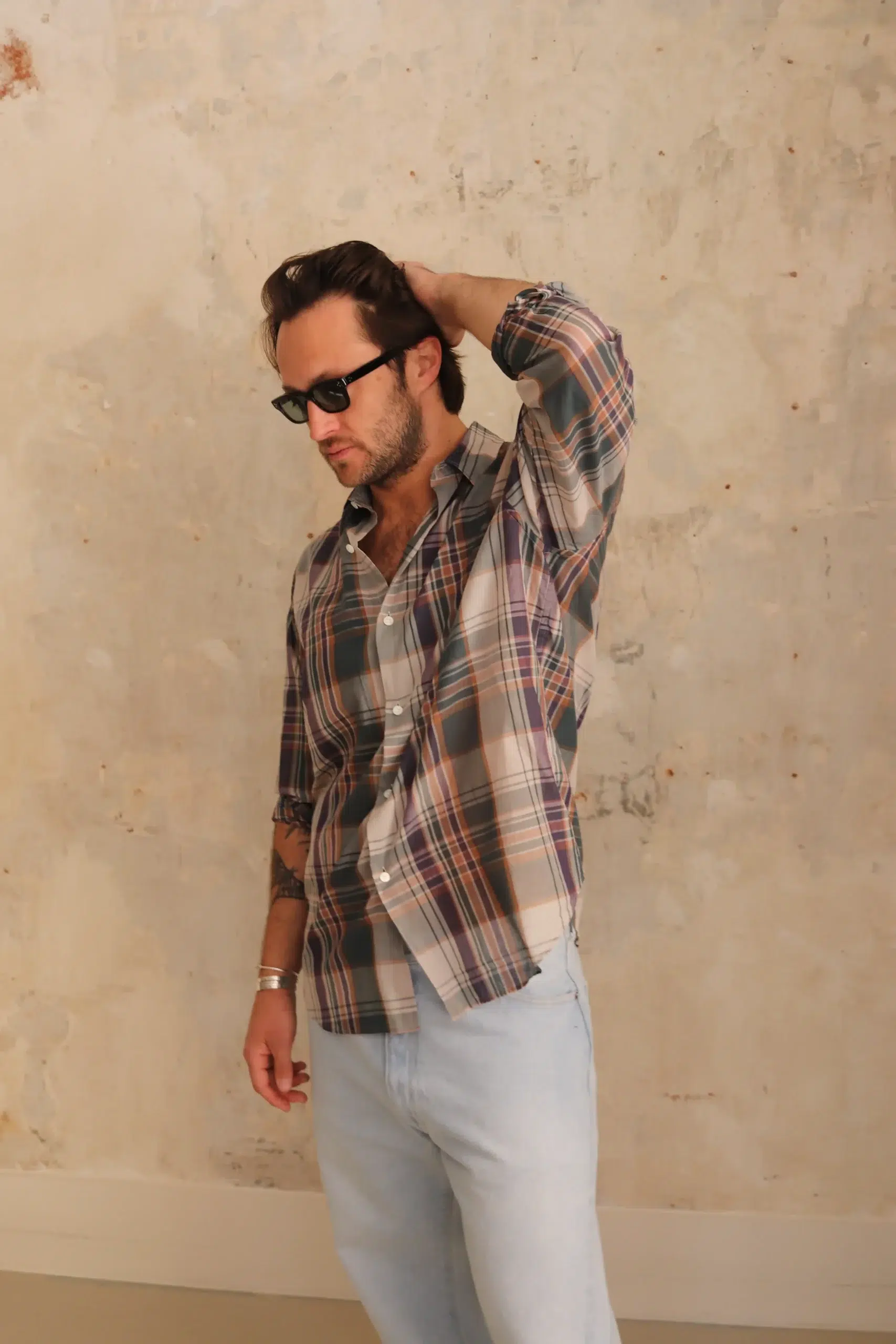 Kaptain Sunshine - MEN SHIRT KS26SSH14 - FOREST PLAID