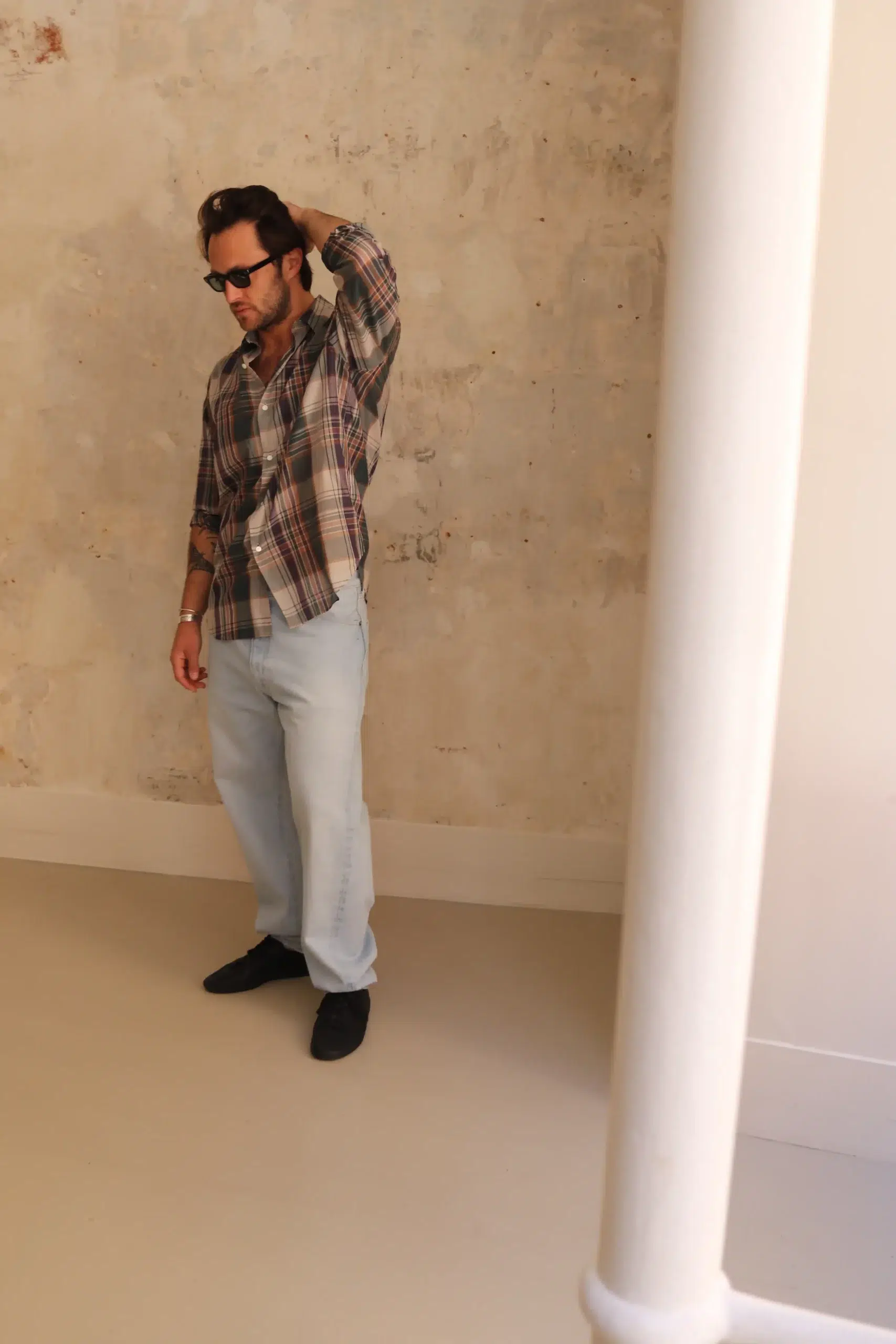 Kaptain Sunshine - MEN PANTS KSBS110DZ - INDIGO ICE WASH