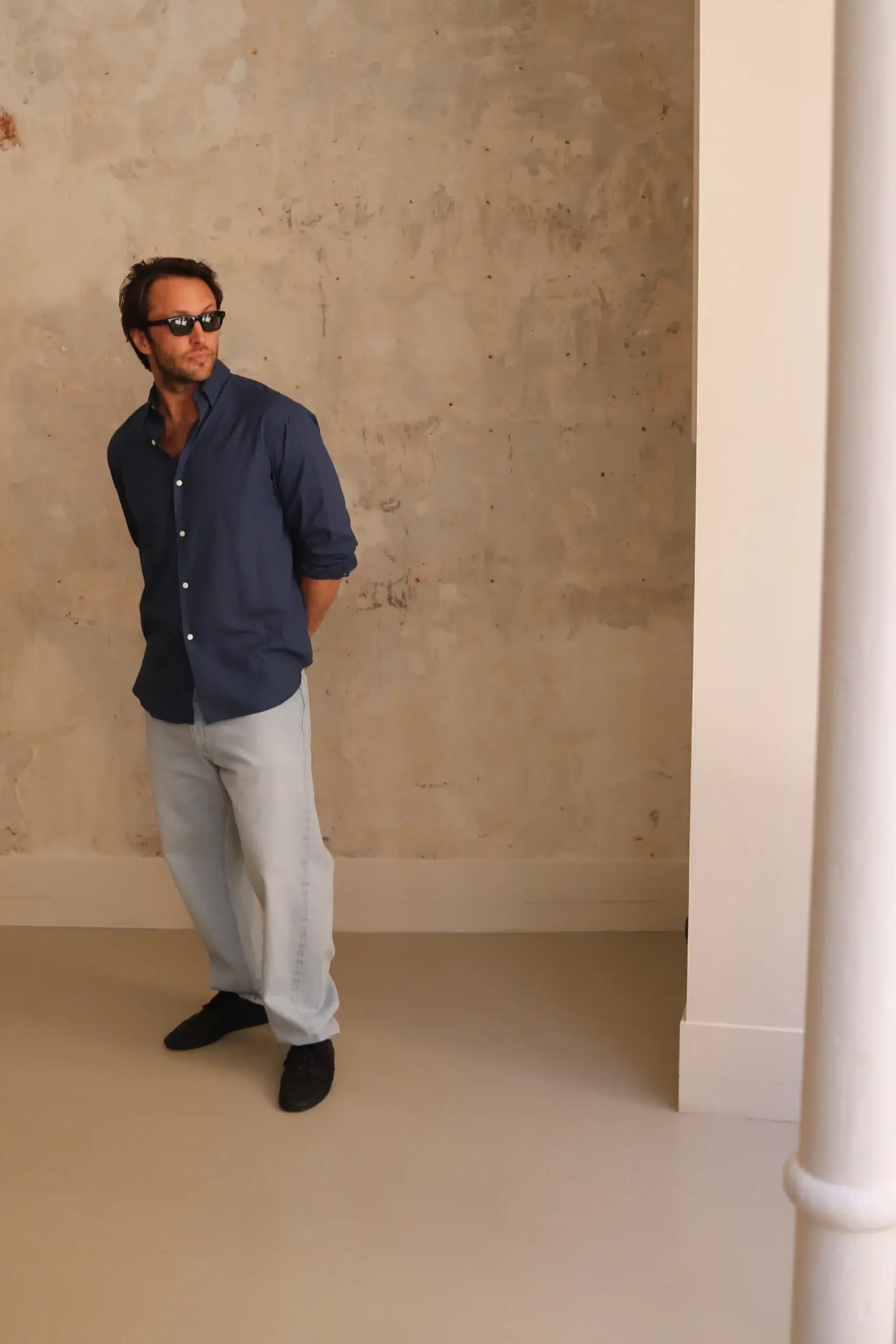 Kaptain Sunshine - MEN SHIRT KS26SSH17 - INDIGO