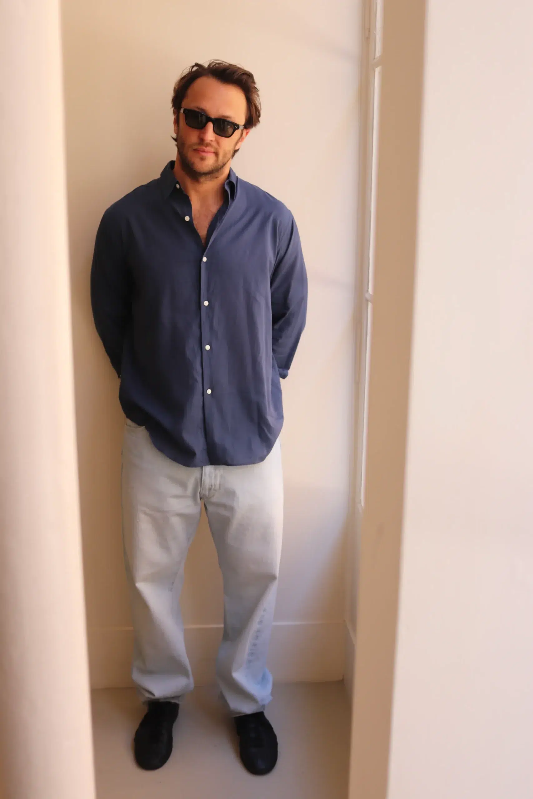 Kaptain Sunshine - MEN SHIRT KS26SSH17 - INDIGO