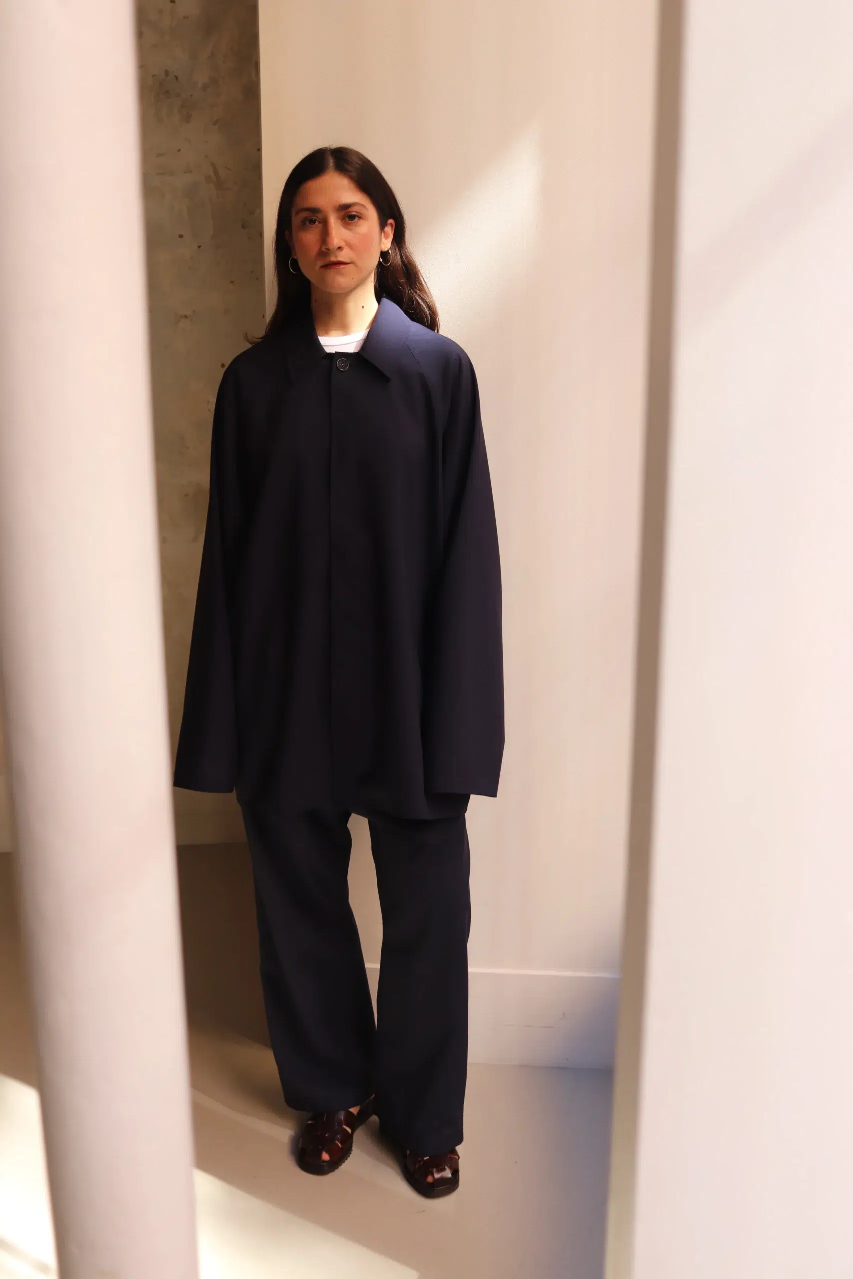 Sofie D'Hoore - BEIRA Oversized Shirt - ECLIPSE