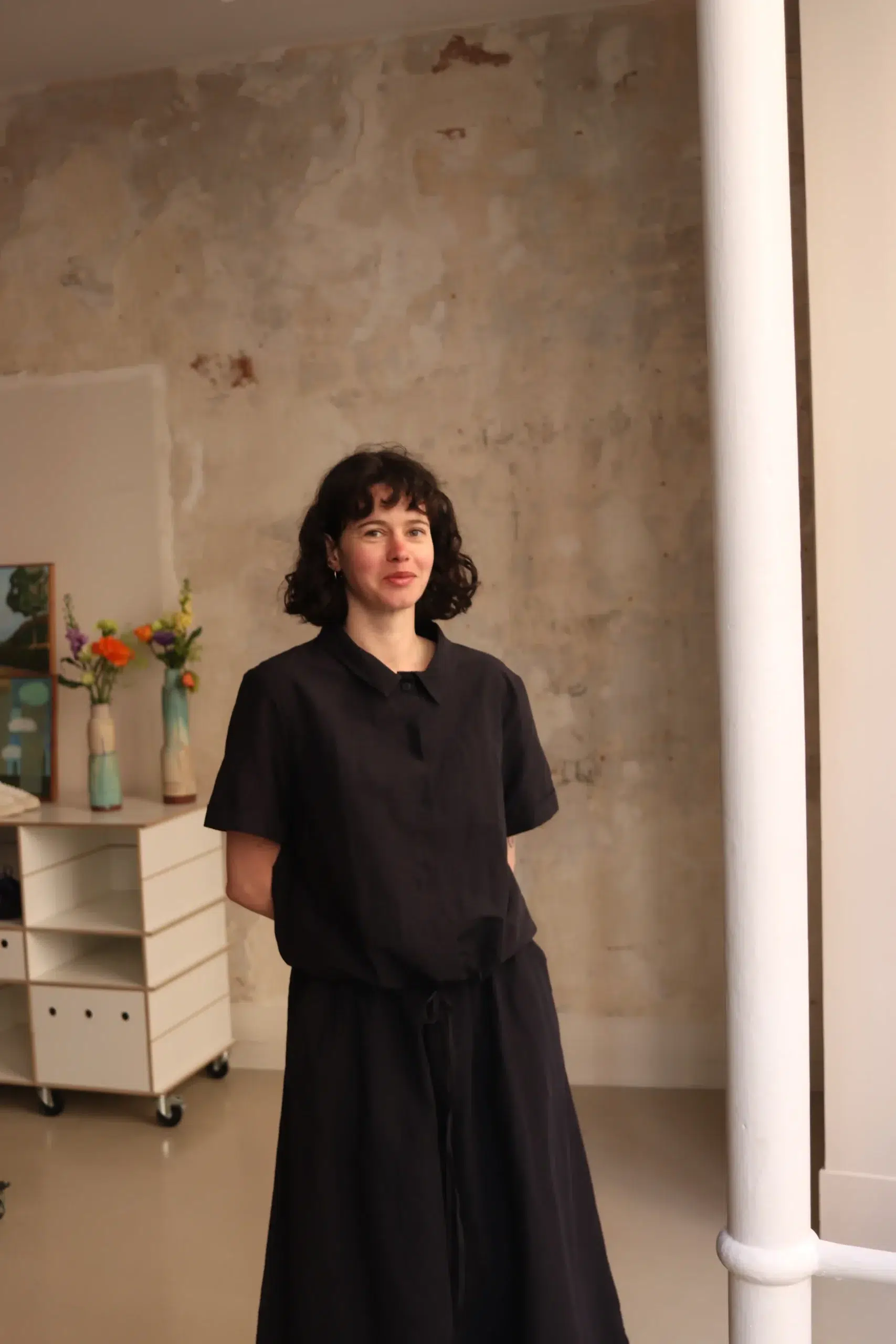 Bergfabel - ALMA SHIRT BFWSH272/K162 - BLACK