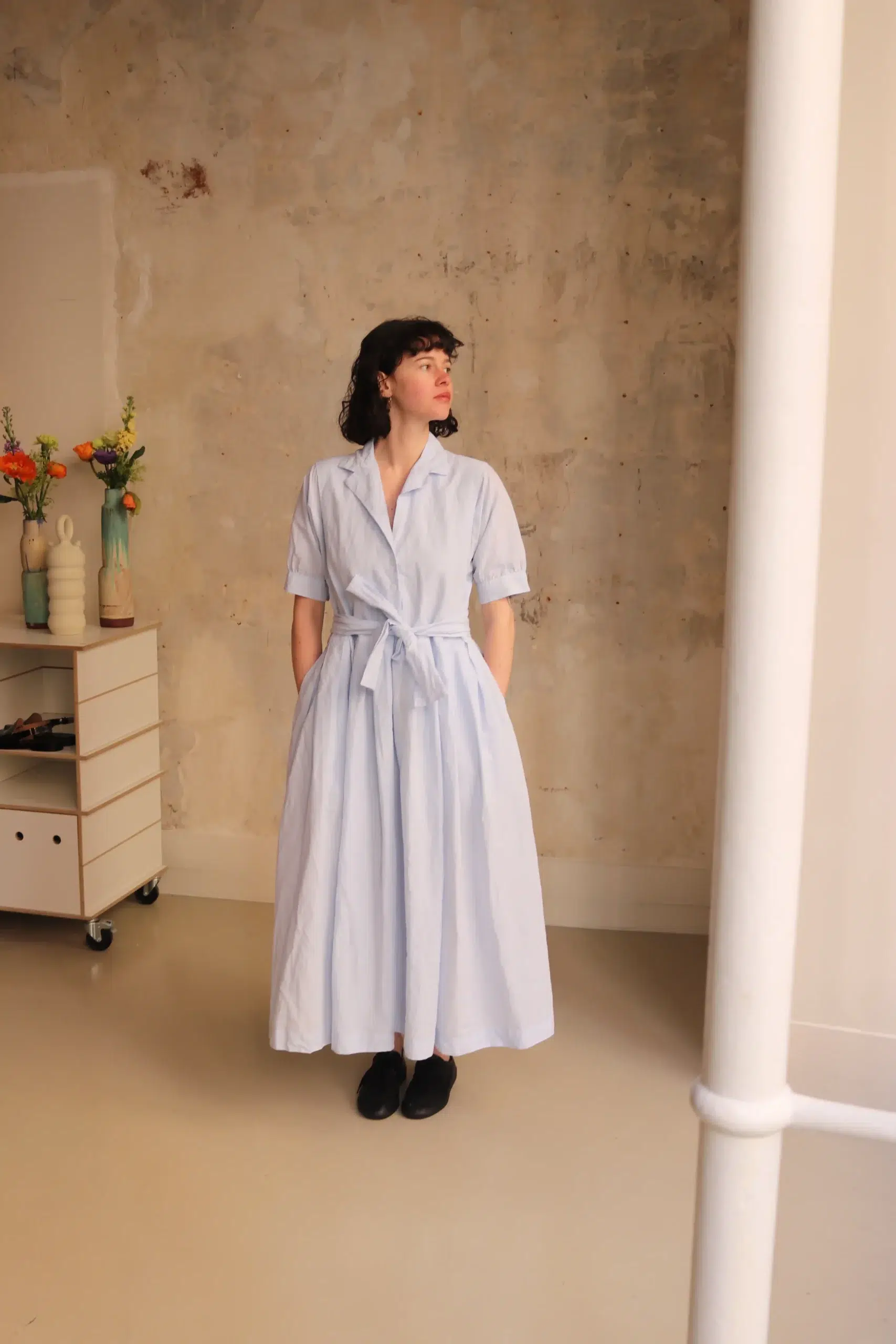 Bergfabel - MINA DRESS BFWSK271/K163 - AZUR