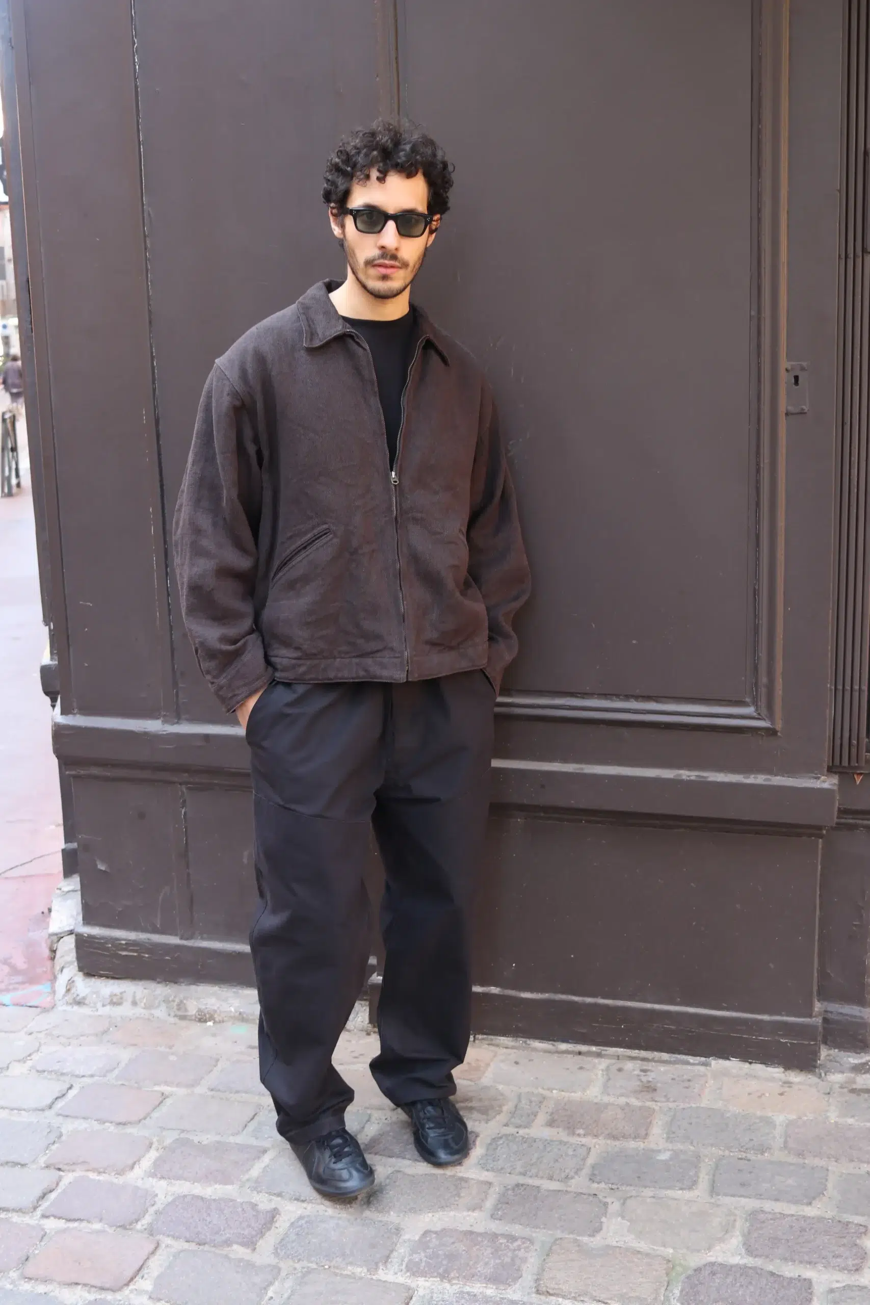 Comoli - Cotton Ripstop Hunting Pants D01-03020 - BLACK