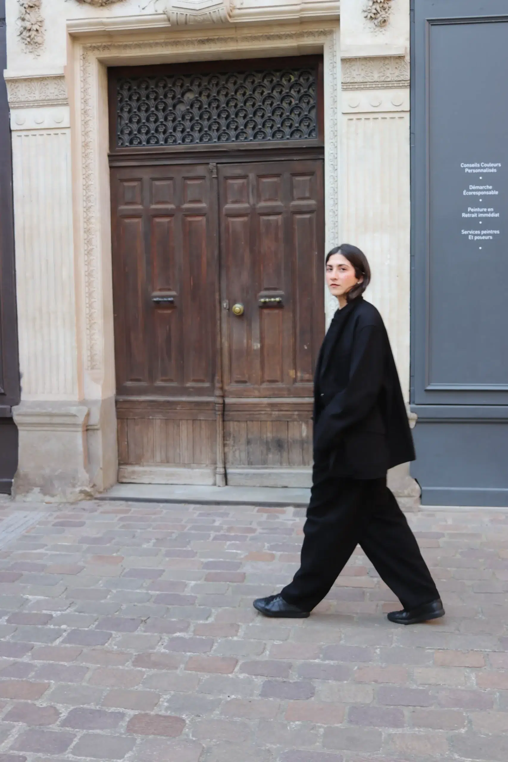 Comoli - Black Drill Jacket D01-01006 - BLACK