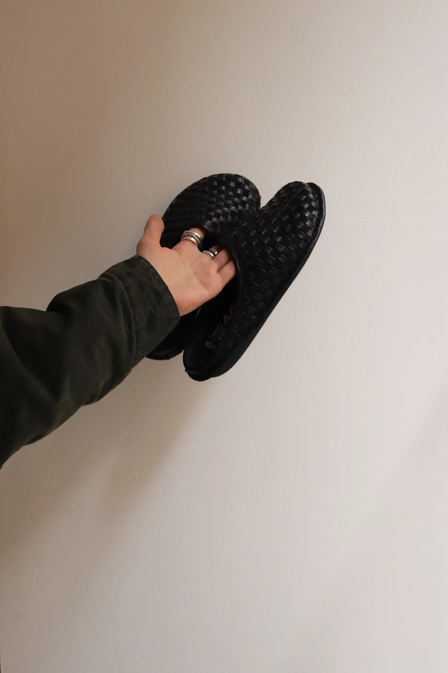 Comme Des Garçons - MENS SHOES X VIBAE HQ-K105-S26 - BLACK x BLACK