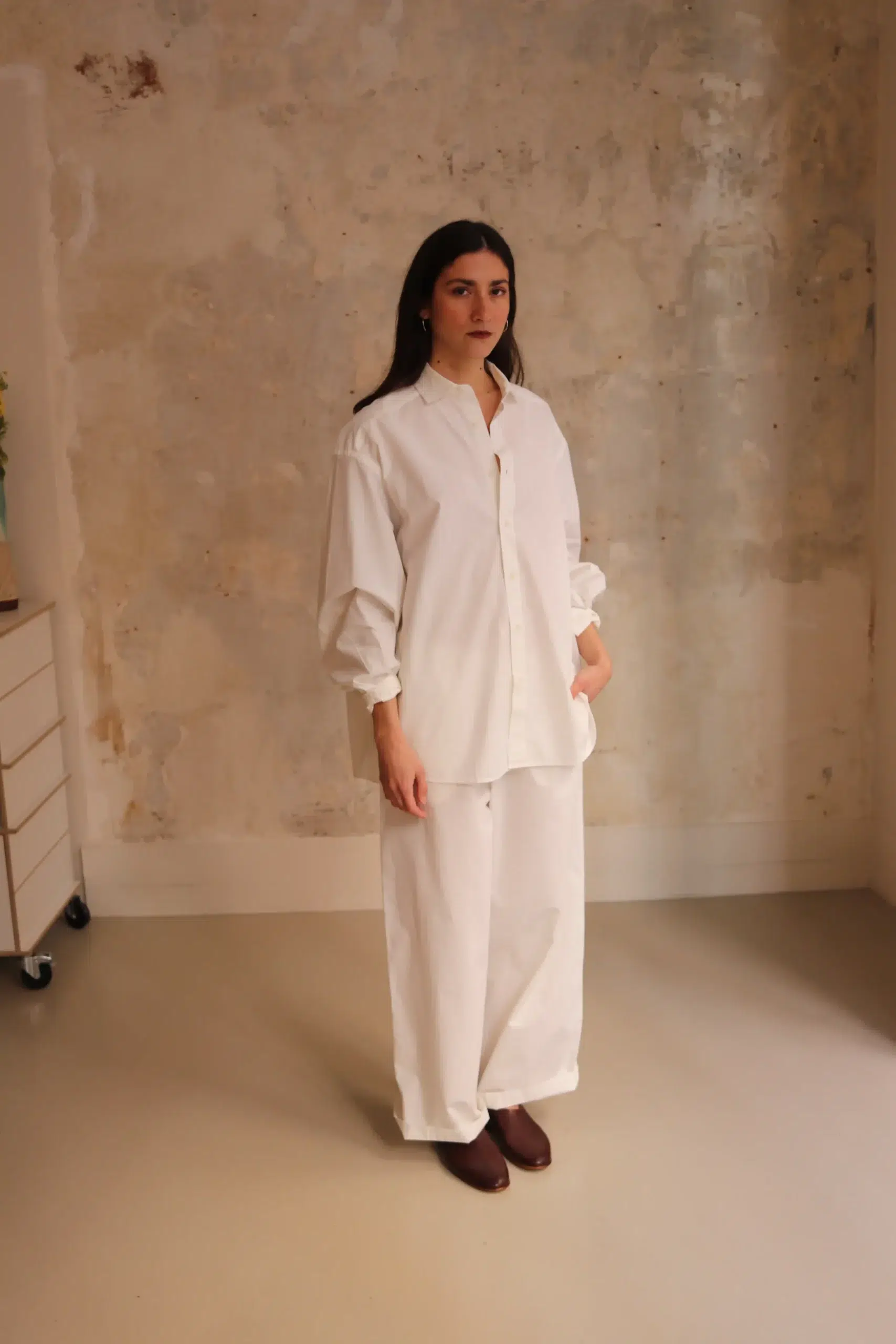 BASERANGE - CLAUDE SHIRT - UNDYED