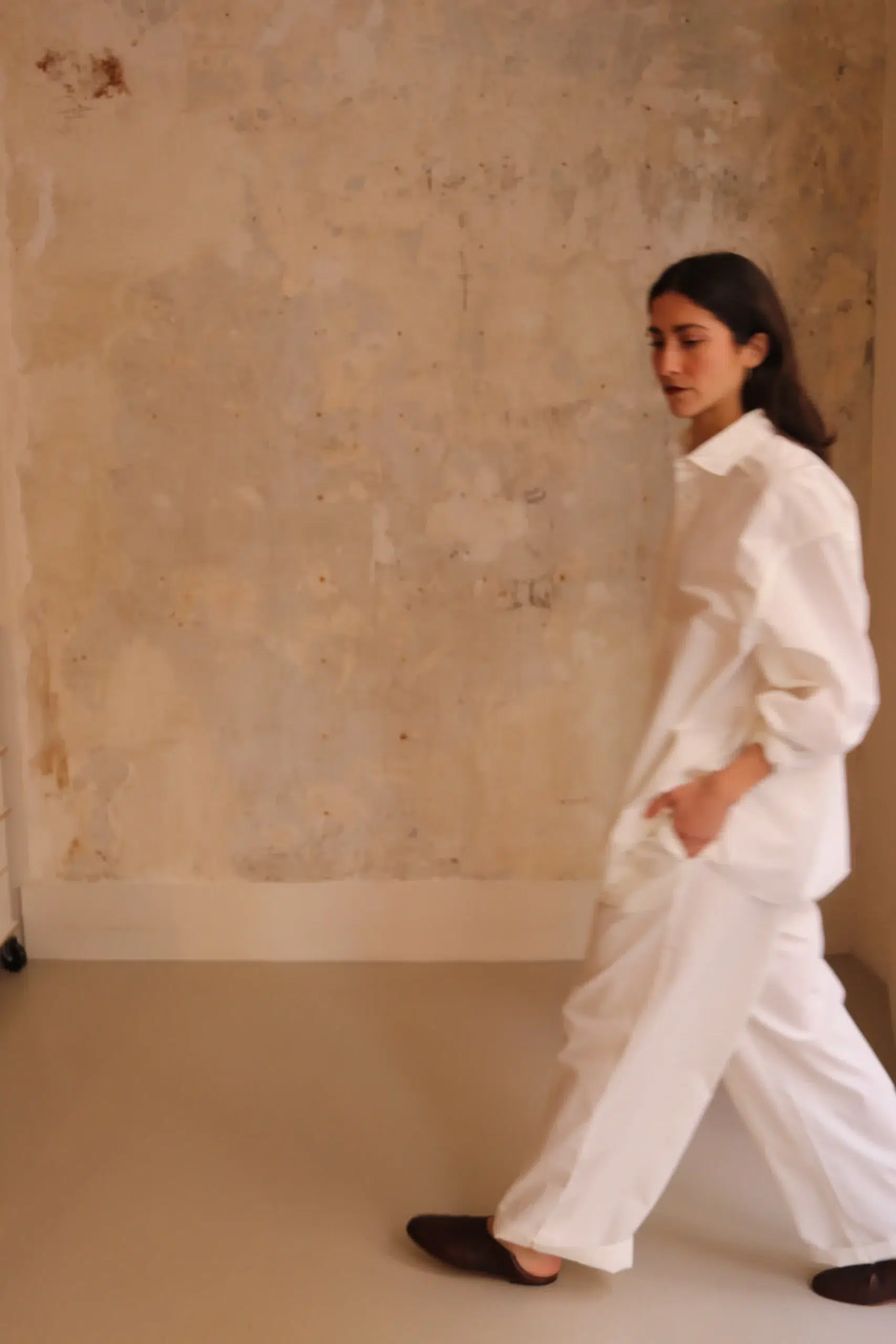 BASERANGE - KOLLA PANTS - UNDYED