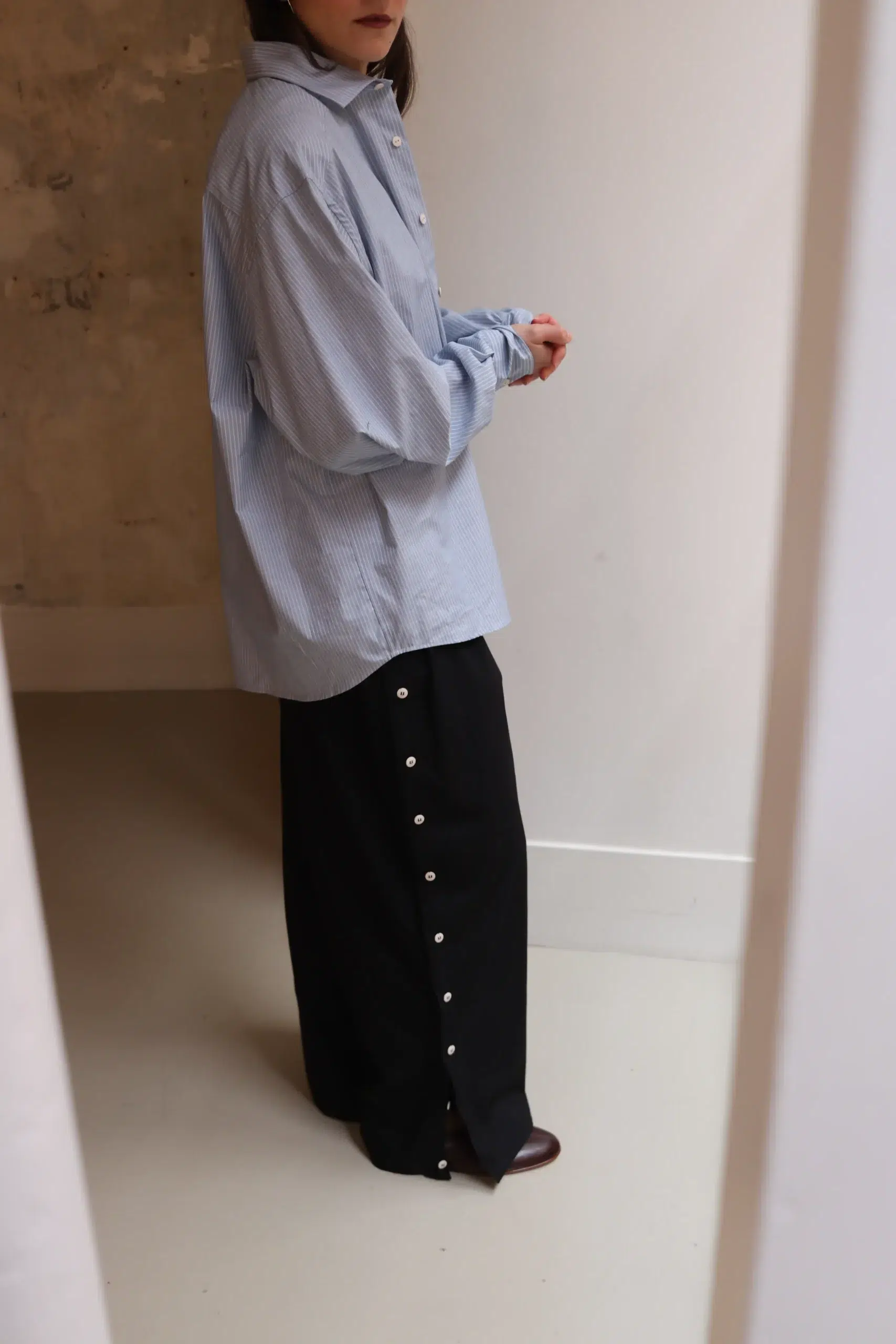 BASERANGE - PART PANTS - BLACK