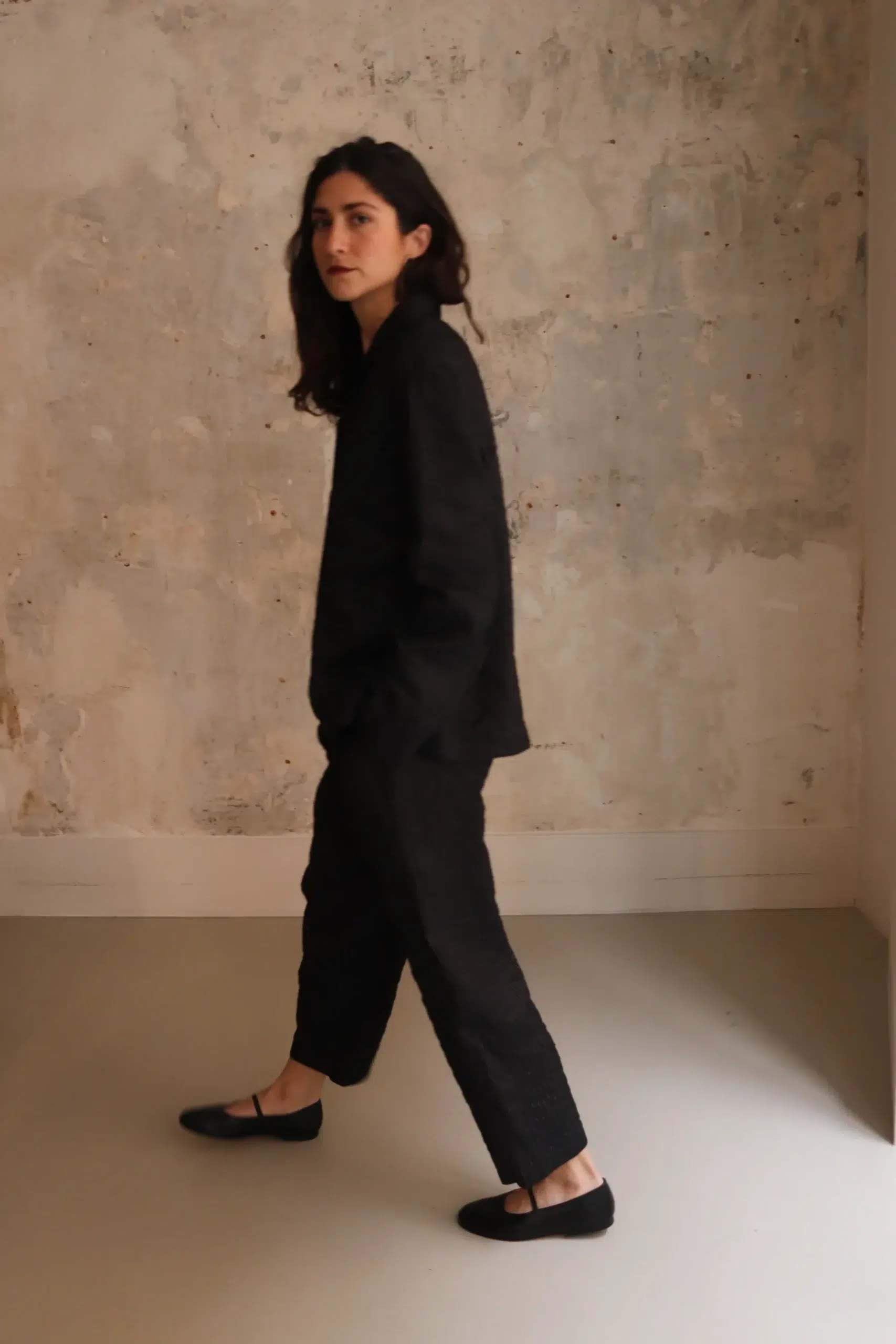 ApuntoB - TROUSERS P1922/TS957 - BLACK