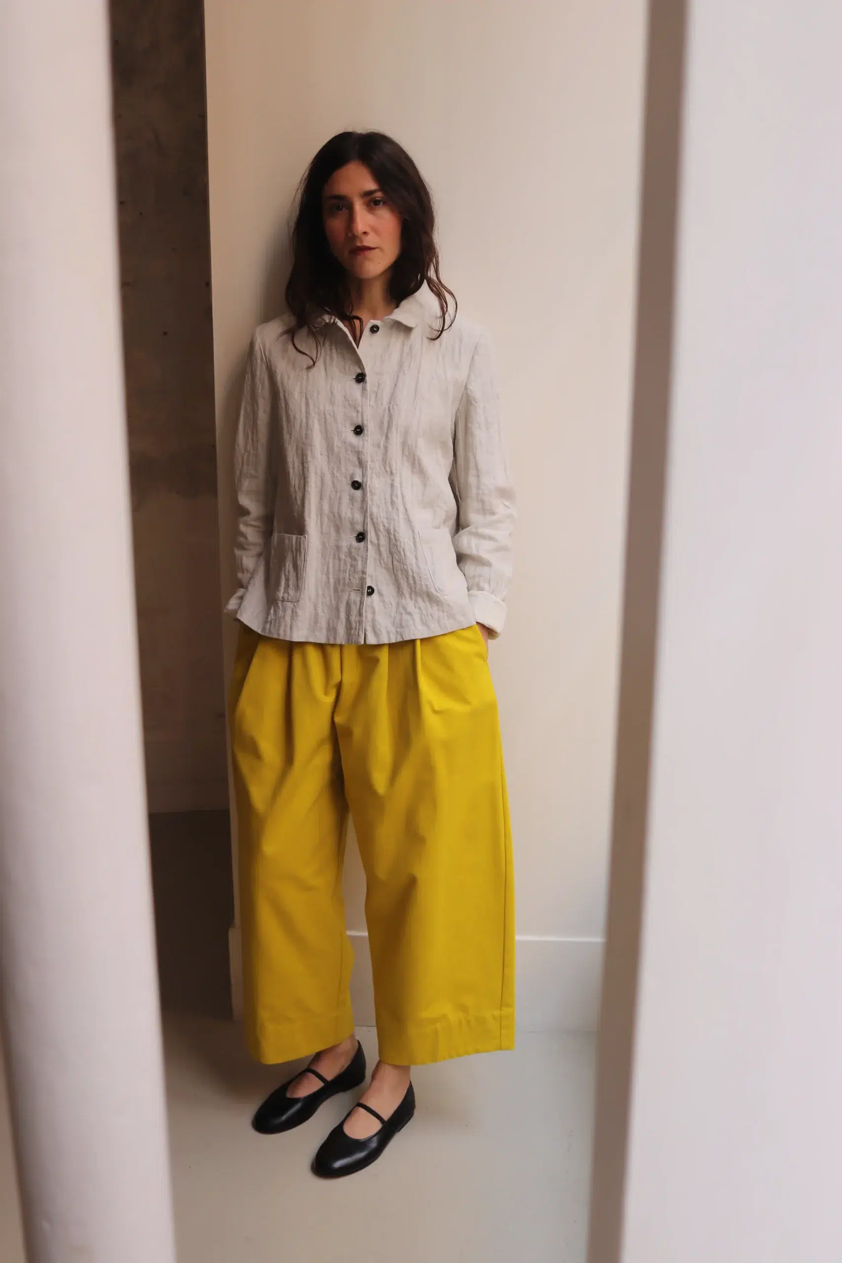 ApuntoB - TROUSERS P1979/TS954 - LEMON