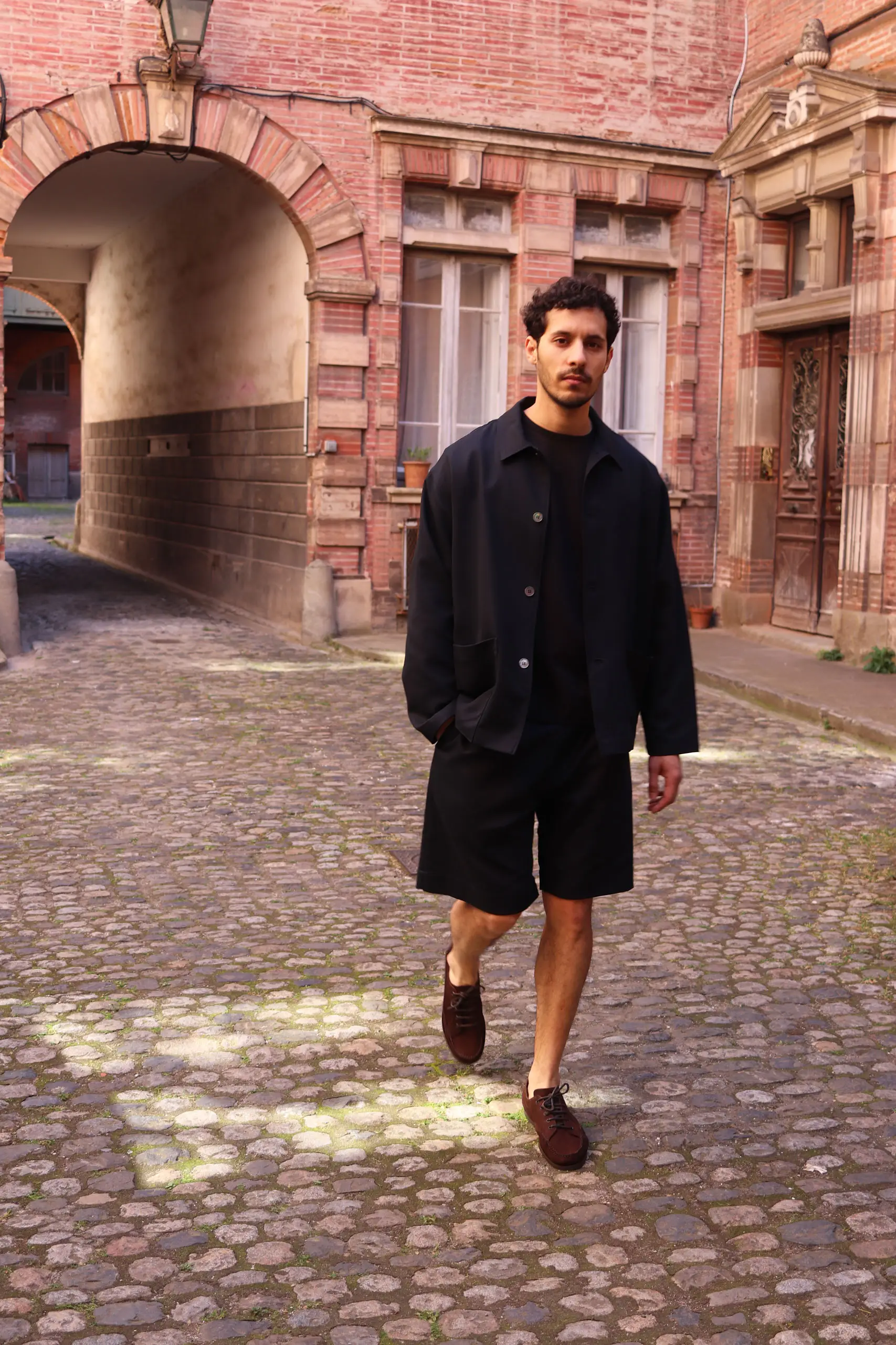 Arpenteur - REPOS J MENS UNLINED JACKET - MIDNIGHT