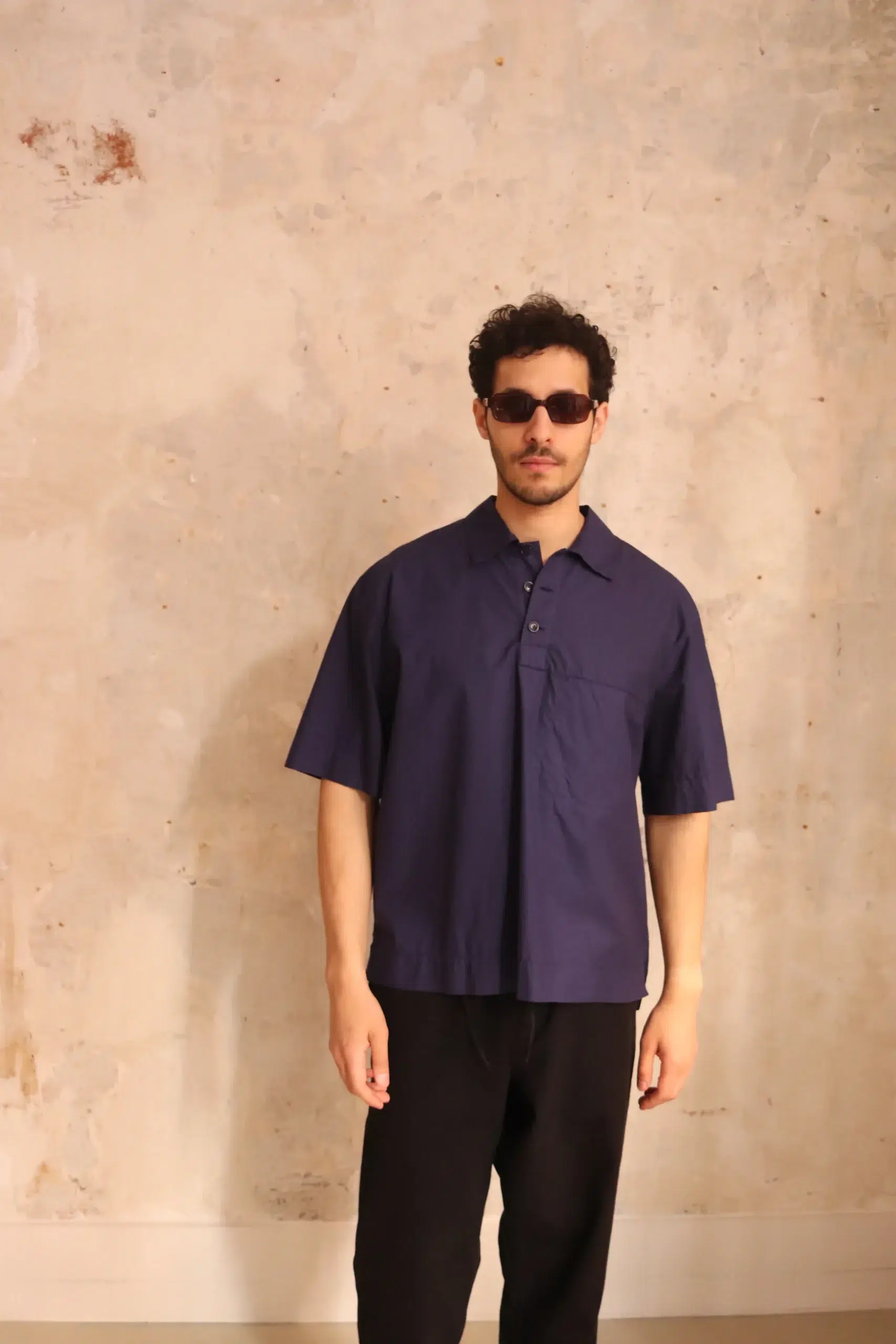 YouMustCreate - MEN U2AAD TCR POLO SHIRT - BLUE