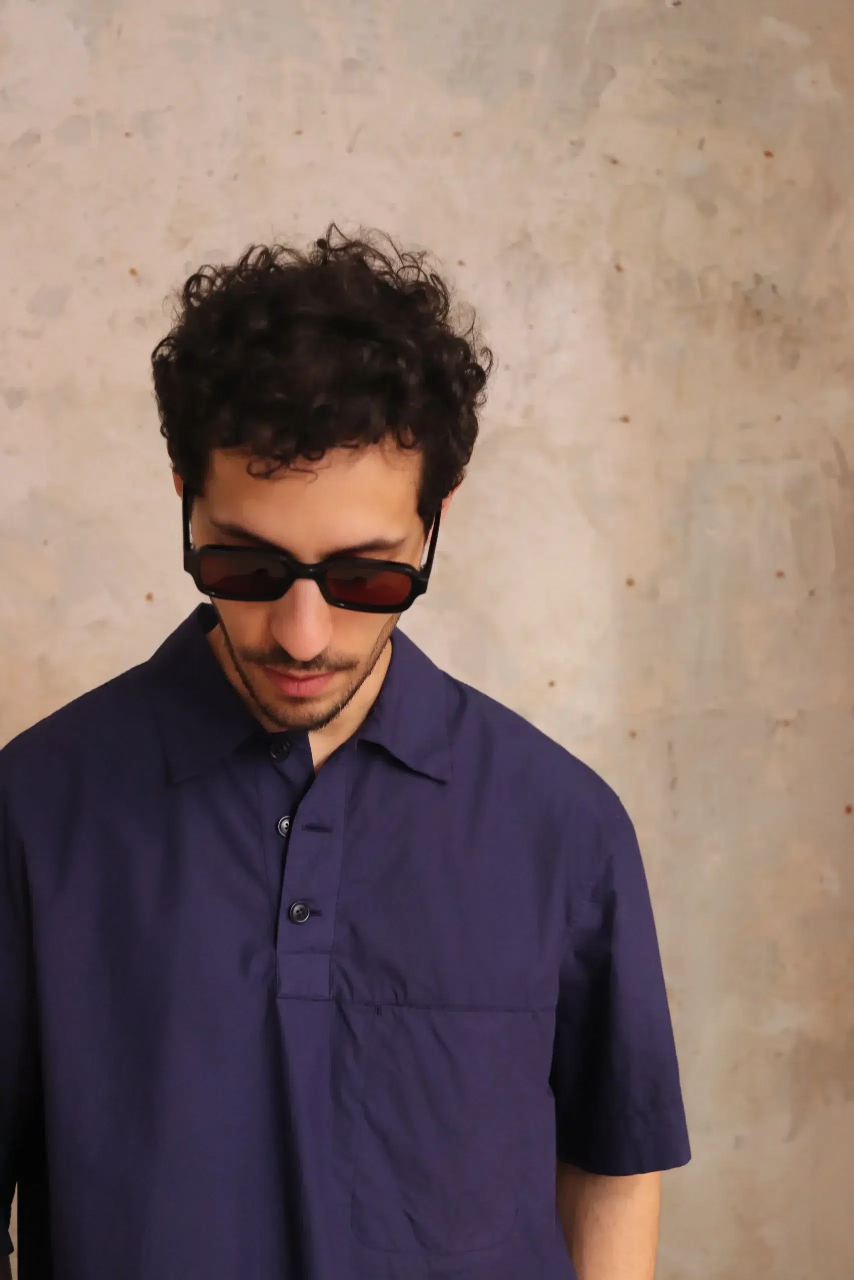 YouMustCreate - MEN U2AAD TCR POLO SHIRT - BLUE