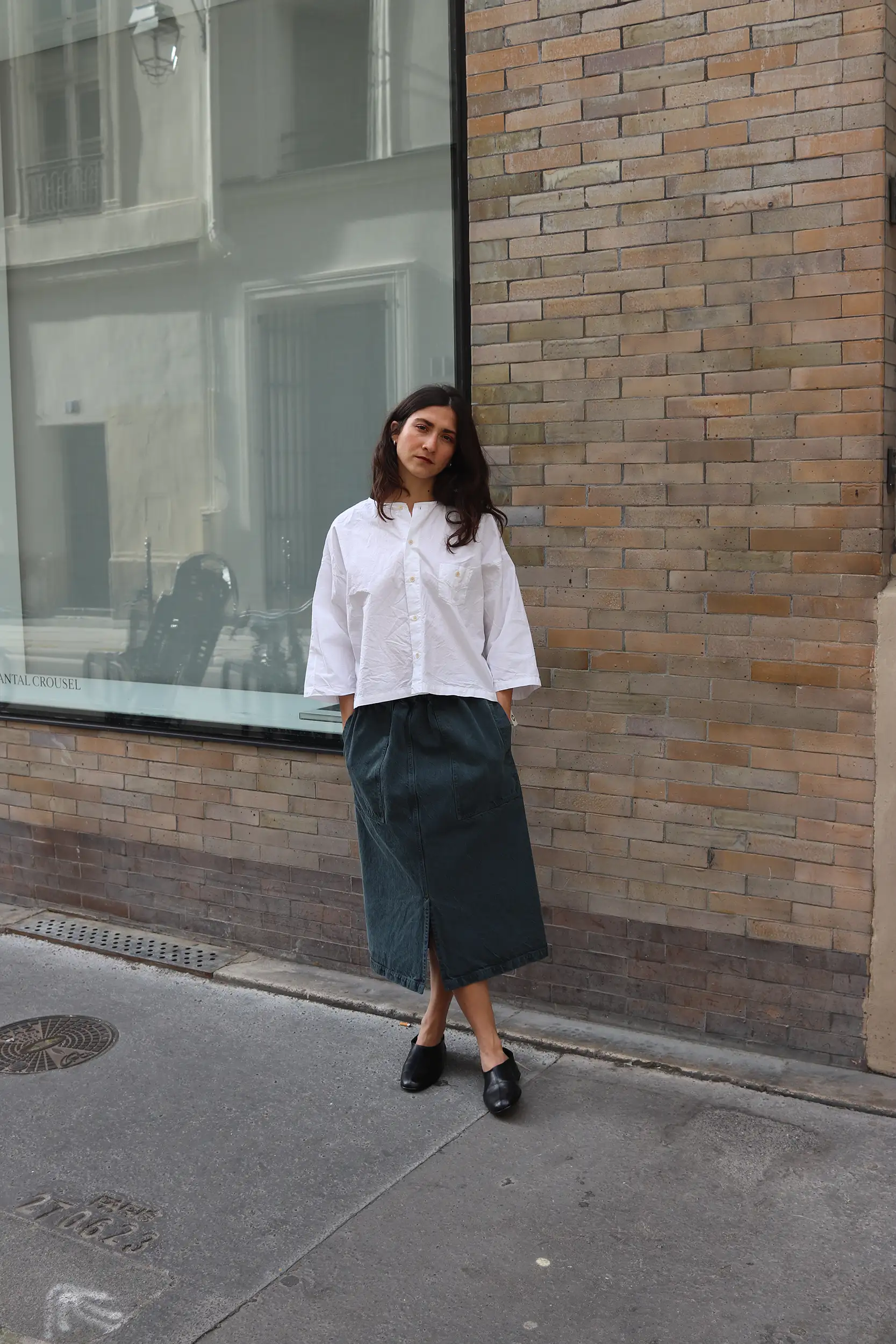 Sono - SKIP SKIRT 8041 - BLUESTONE