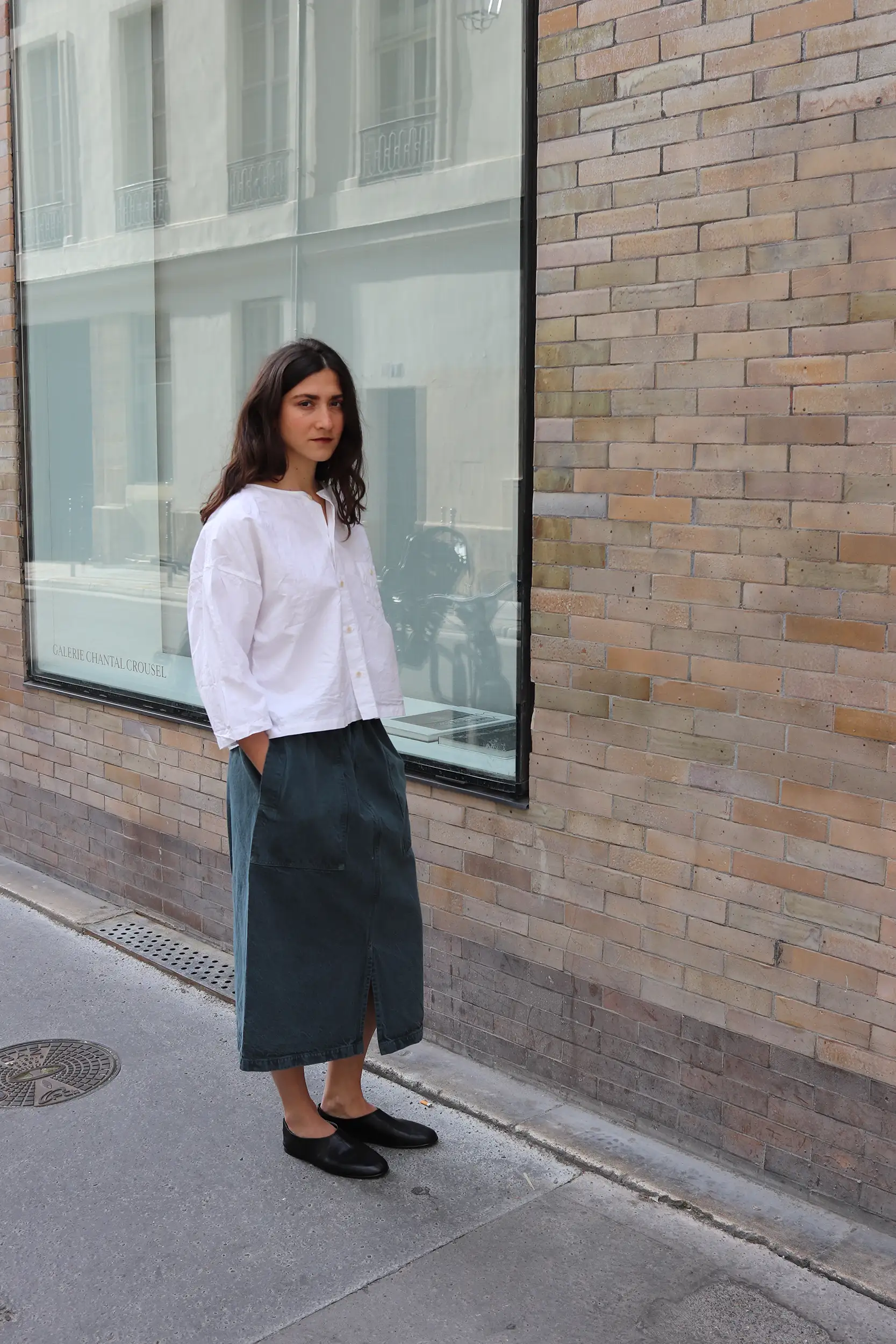 Sono - SKIP SKIRT 8041 - BLUESTONE