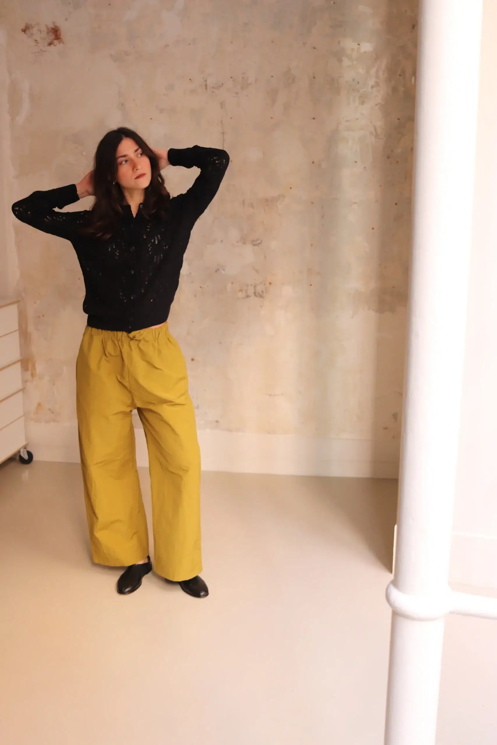 That's Alyki - KAIA KNITWEAR LM2105TU - Nero